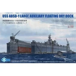 USS ABSD-1 Large Auxiliary Floating Dry Dock, 1/700 - Takom TAKSP-7051