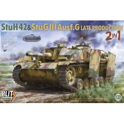 StuH42&StuG III Ausf.G Late Prodution 2 in 1, 1/35 - Takom TAK8006