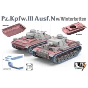 Pz.Kpfw.III Ausf.N w/WINTERKETTEN - Takom TAK8011