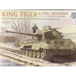 King Tiger Henschel Turret w/Full Interior, 1/48 - SUYATA NO-005