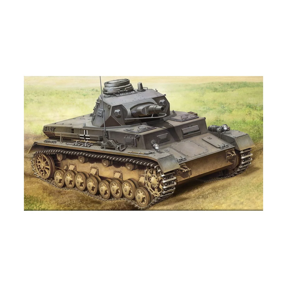 German Panzerkampfwagen IV Ausf B, 1/35 - Hobby Boss 80131 German Panzerkampfwagen IV Ausf B, 1/35 - Hobby Boss 80131