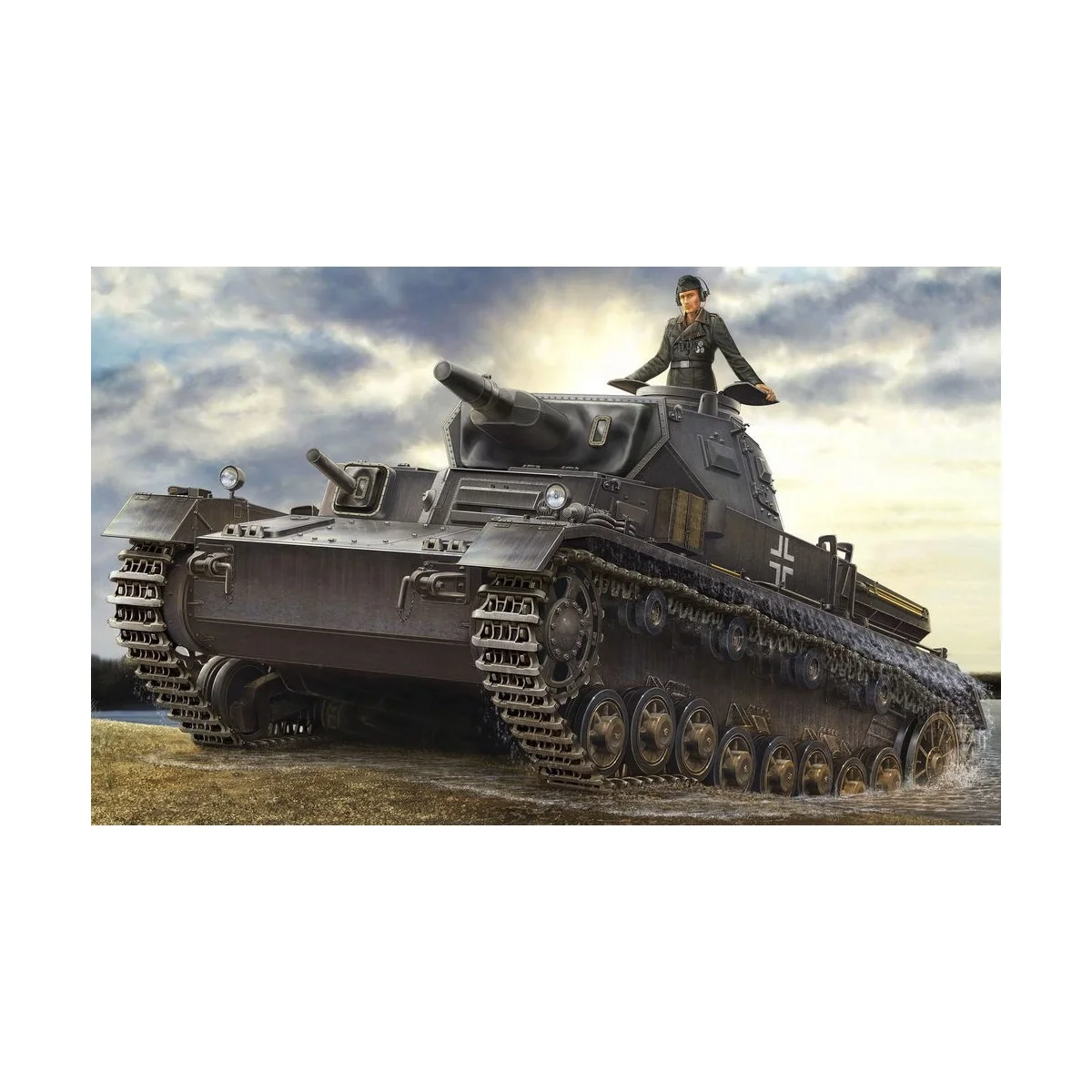 German Panzerkampfwagen IV Ausf D/TAUCH - Hobby Boss 80132