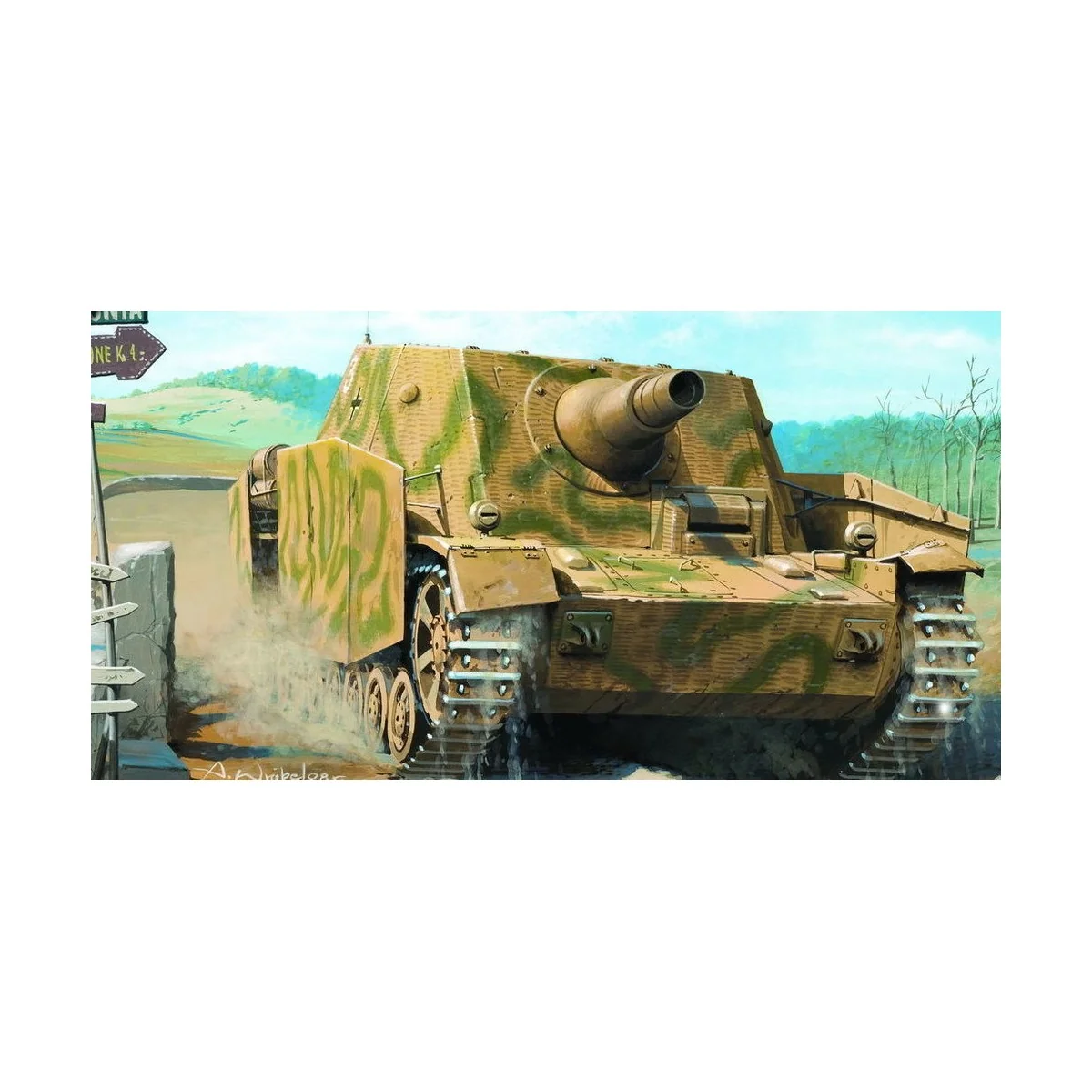 German STURMPANZER IV Early Version, 1/35 - Hobby Boss 80135 German STURMPANZER IV Early Version, 1/35 - Hobby Boss 80135