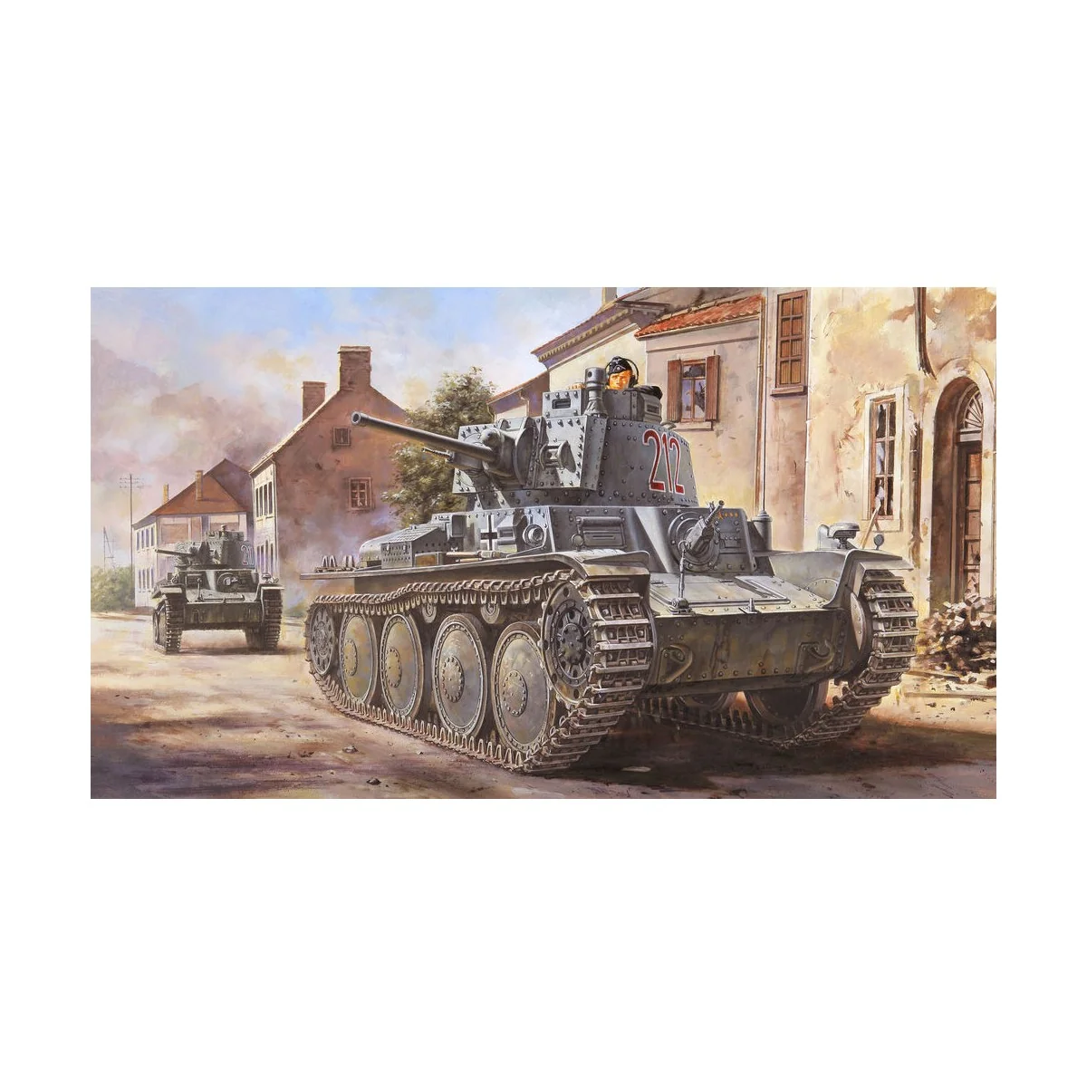 German Pz.Kpfw. /Pz.BfWg 38(t) Ausf.B, 1/35 - Hobby Boss 80138