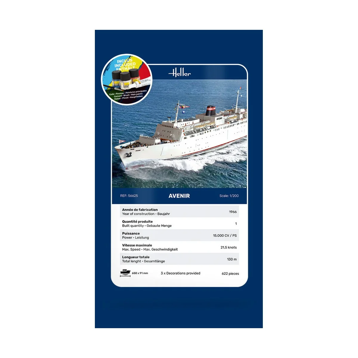 STARTER KIT Avenir, 1/200 - Heller 56625