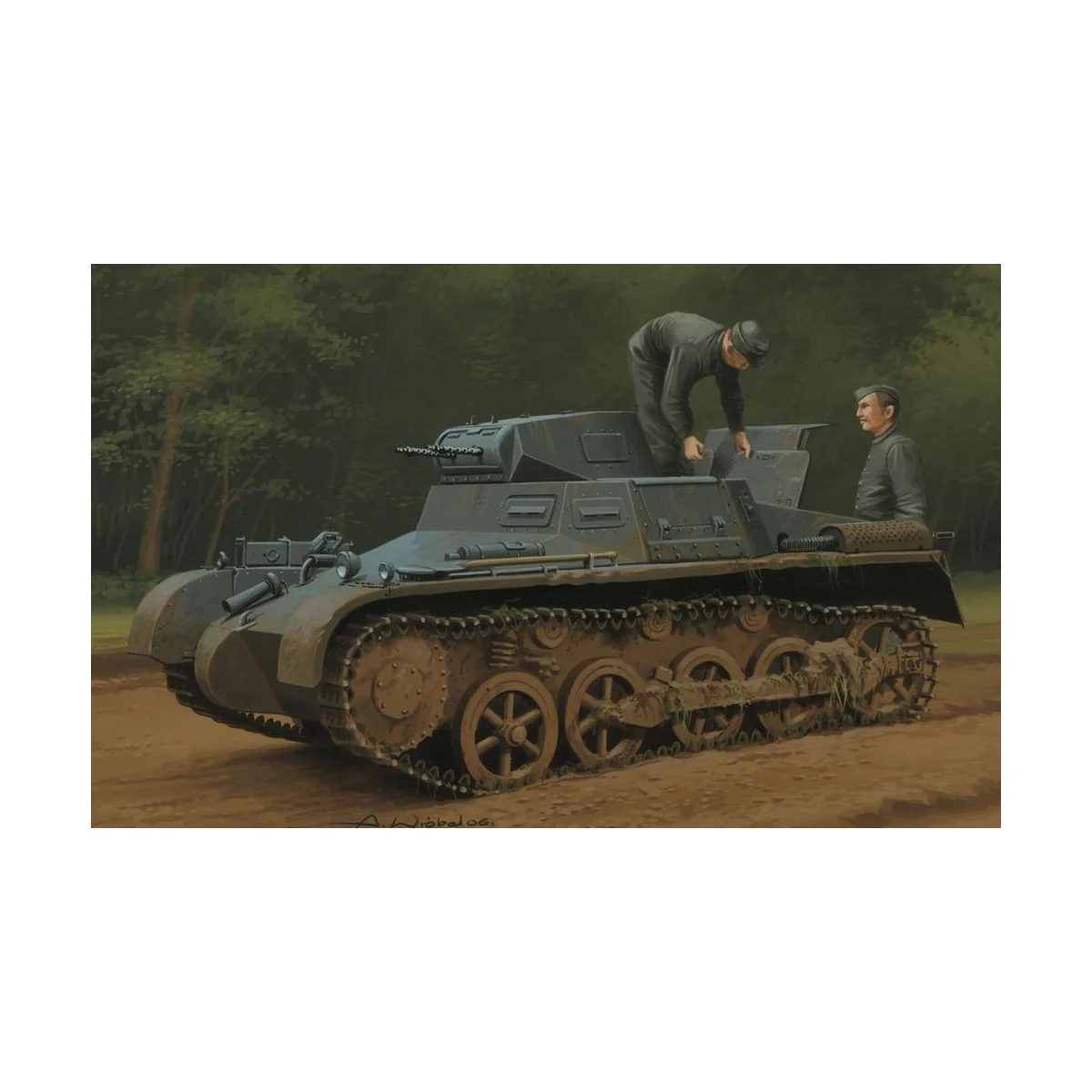 German Panzer 1Ausf A Sd.Kfz.101(Early/ Late Version), 1/35 - Hobby... German Panzer 1Ausf A Sd.Kfz.101(Early/ Late Version), 1/35 - Hobby...