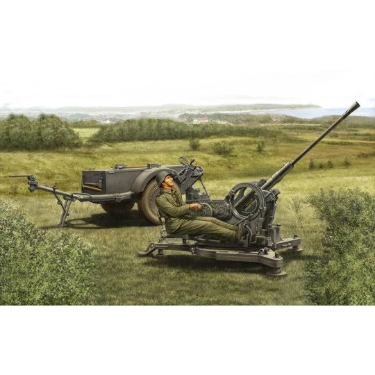 2cm Flak38 Late Version/Sd. Ah 51, 1/35 - Hobby Boss 80148 2cm Flak38 Late Version/Sd. Ah 51, 1/35 - Hobby Boss 80148