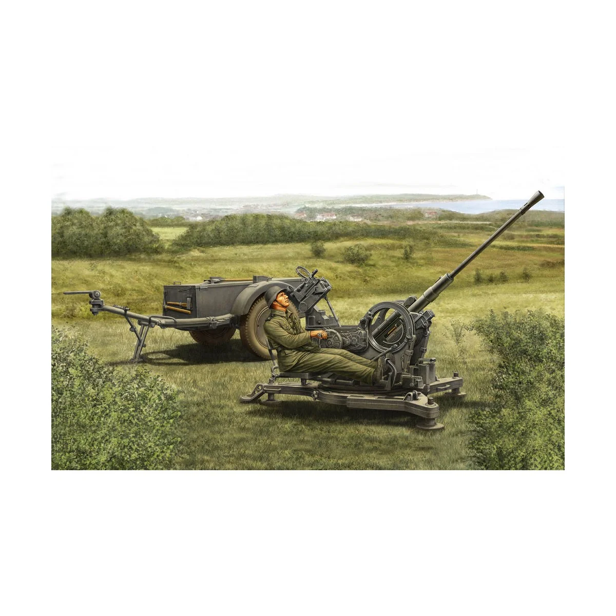 2cm Flak38 Late Version/Sd. Ah 51 - Hobby Boss 80148