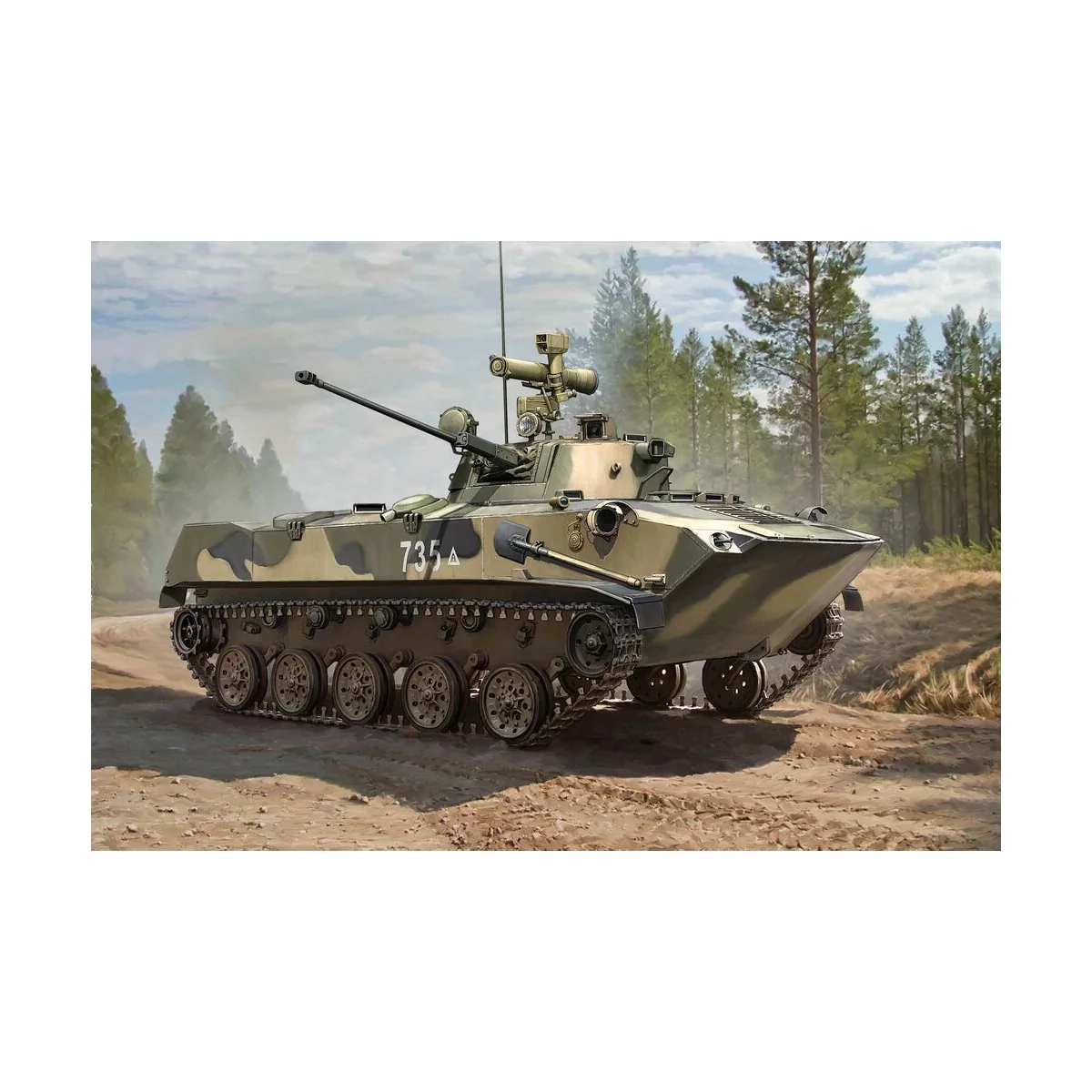 Russian BMD-2, 1/35 - Hobby Boss 80155 Russian BMD-2, 1/35 - Hobby Boss 80155