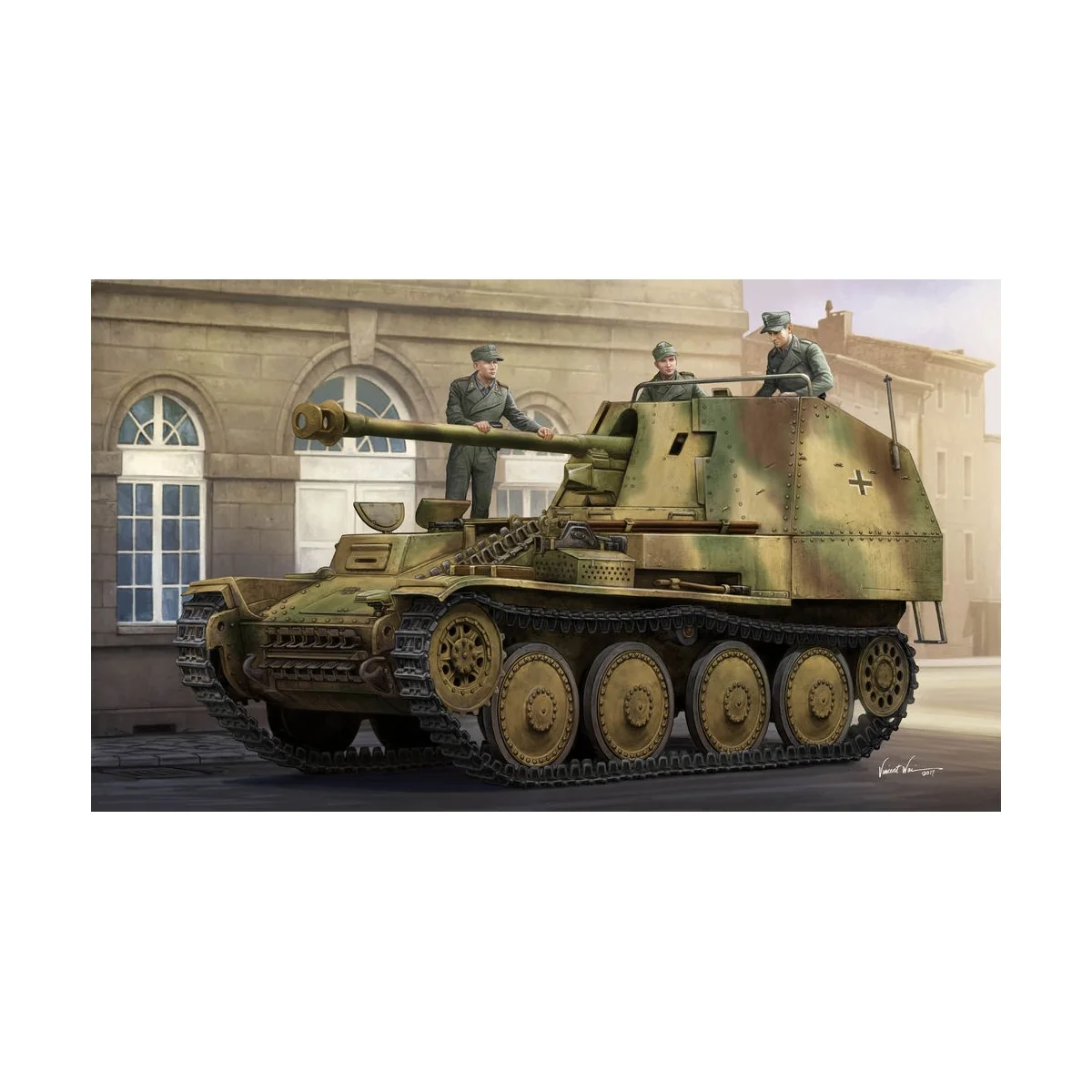 Marder III Ausf.M Tank Destroyer Sd.Kfz., 1/35 - Hobby Boss 80168 Marder III Ausf.M Tank Destroyer Sd.Kfz., 1/35 - Hobby Boss 80168