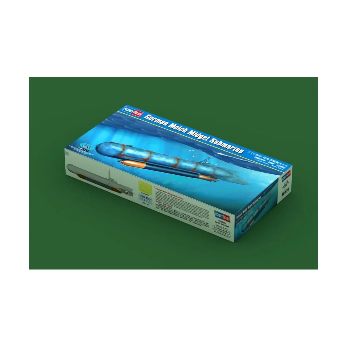 German Molch Midget Submarine - Hobby Boss 80170