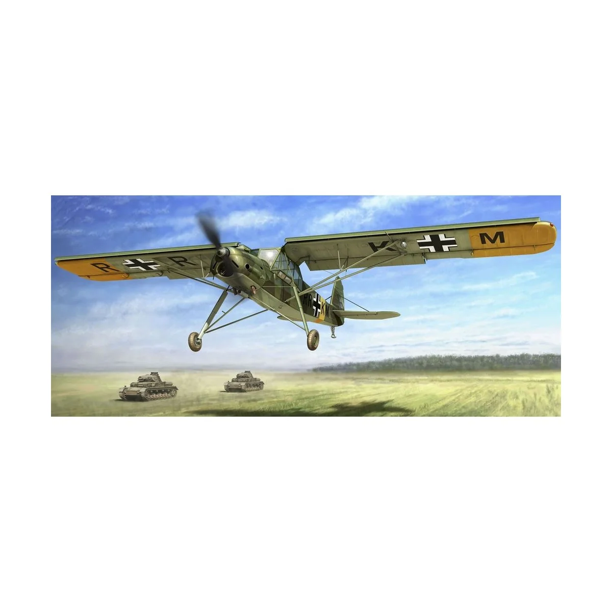 Fieseler Fi-156 A-0/C-1 Storch, 1/35 - Hobby Boss 80180