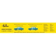 STARTER KIT Renault R8 Gordini - Heller 56700