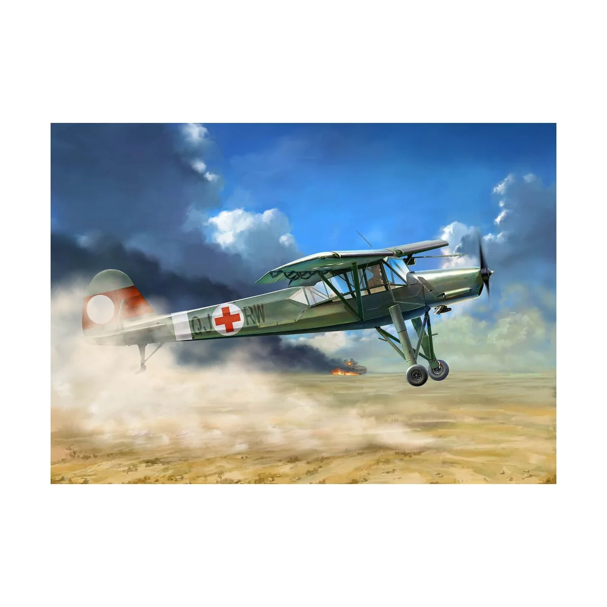 Fieseler Fi-156 D-1 Storch - Hobby Boss 80182
