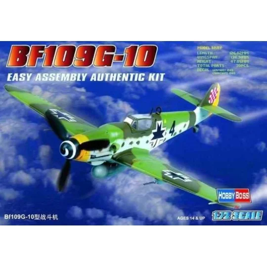 Bf109 G-10, 1/72 - Hobby Boss 80227