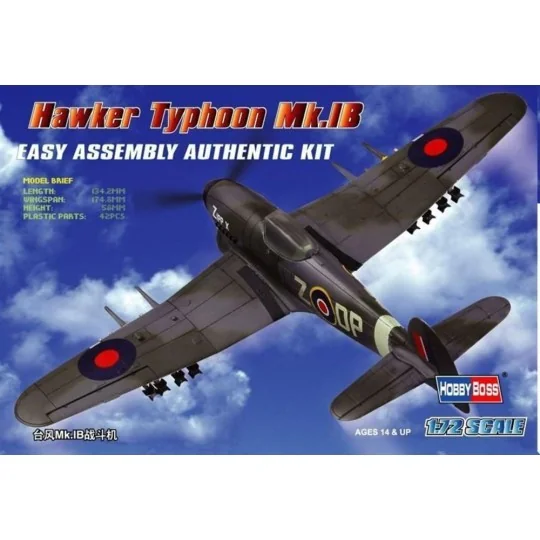Hawker Typhoon Mk.IB Fighter - Hobby Boss 80232