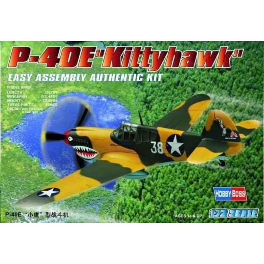 P-40E ''Kitty hawk'', 1/72 - Hobby Boss 80250