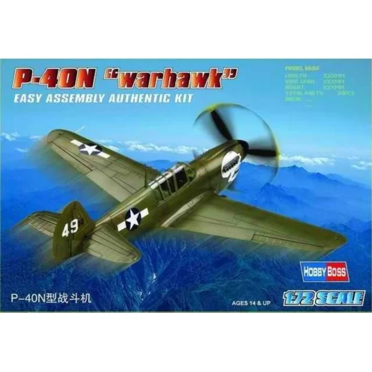 P-40N ''Kitty hawk'', 1/72 - Hobby Boss 80252 P-40N ''Kitty hawk'', 1/72 - Hobby Boss 80252