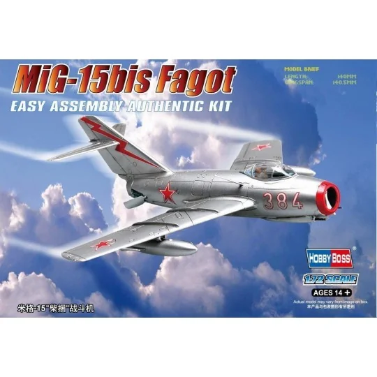 MiG-15bis Fagot, 1/72 - Hobby Boss 80263