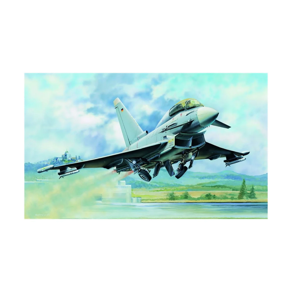 EF-2000B Eurofighter Typhoon, 1/72 - Hobby Boss 80265 EF-2000B Eurofighter Typhoon, 1/72 - Hobby Boss 80265