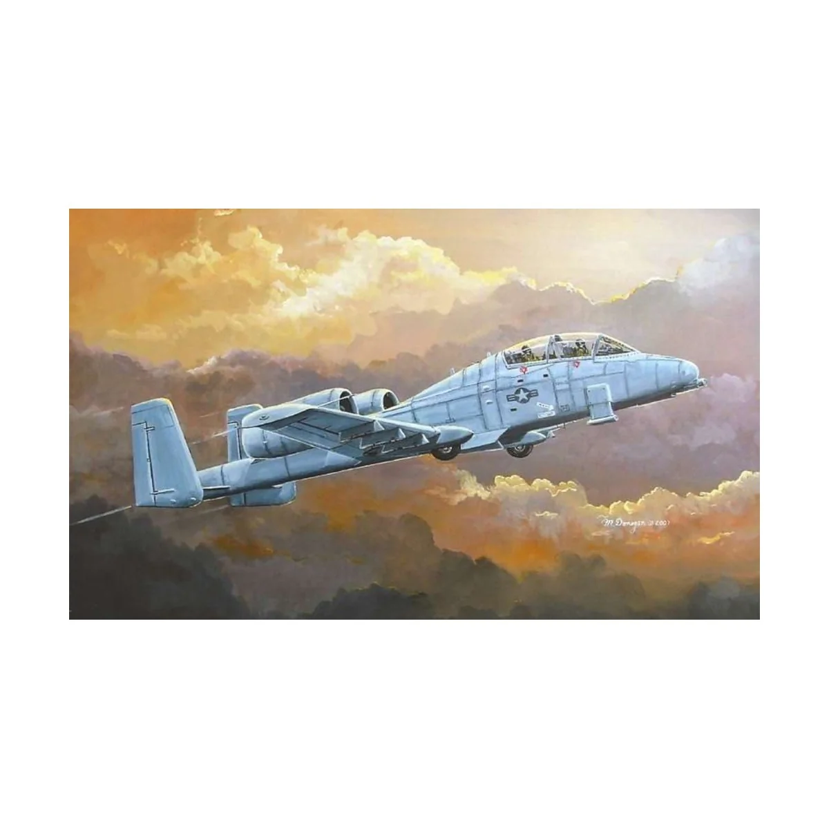 N/AW A-10A THUNDERBOLT II, 1/72 - Hobby Boss 80267
