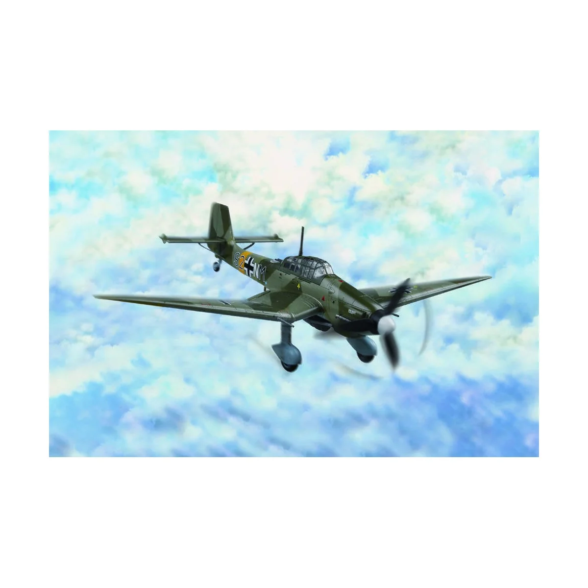 Junkers Ju-87D-3 Stuka, 1/72 - Hobby Boss 80286 Junkers Ju-87D-3 Stuka, 1/72 - Hobby Boss 80286