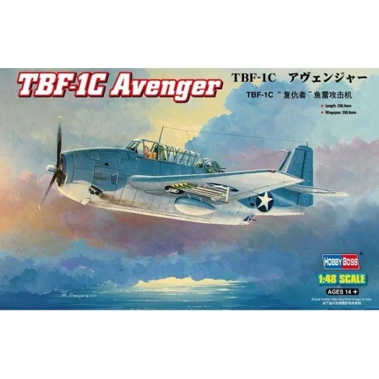 Grumman TBF-1C Avenger - Hobby Boss 80314