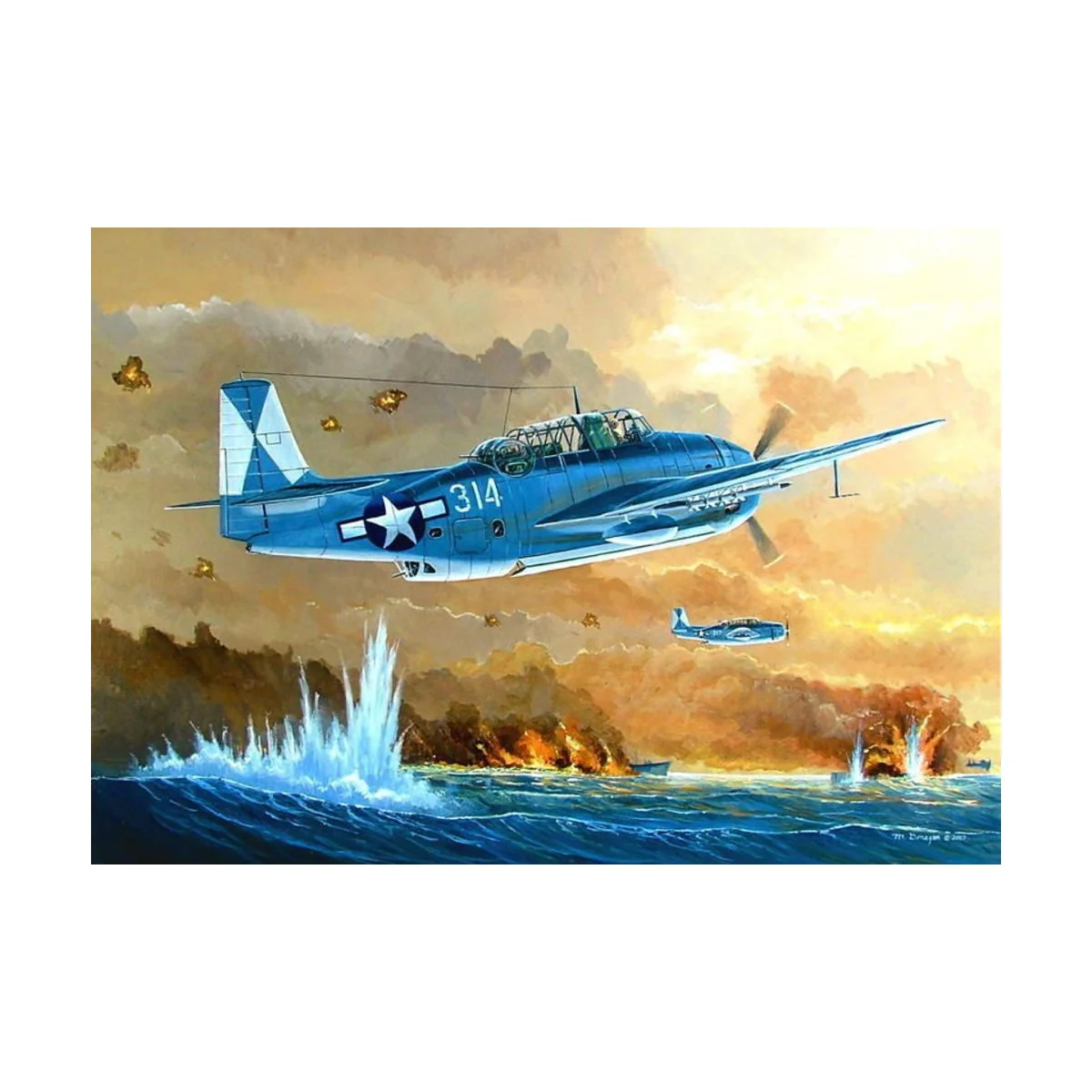 TBM-3 Avenger Torpedo Bomber, 1/48 - Hobby Boss 80325