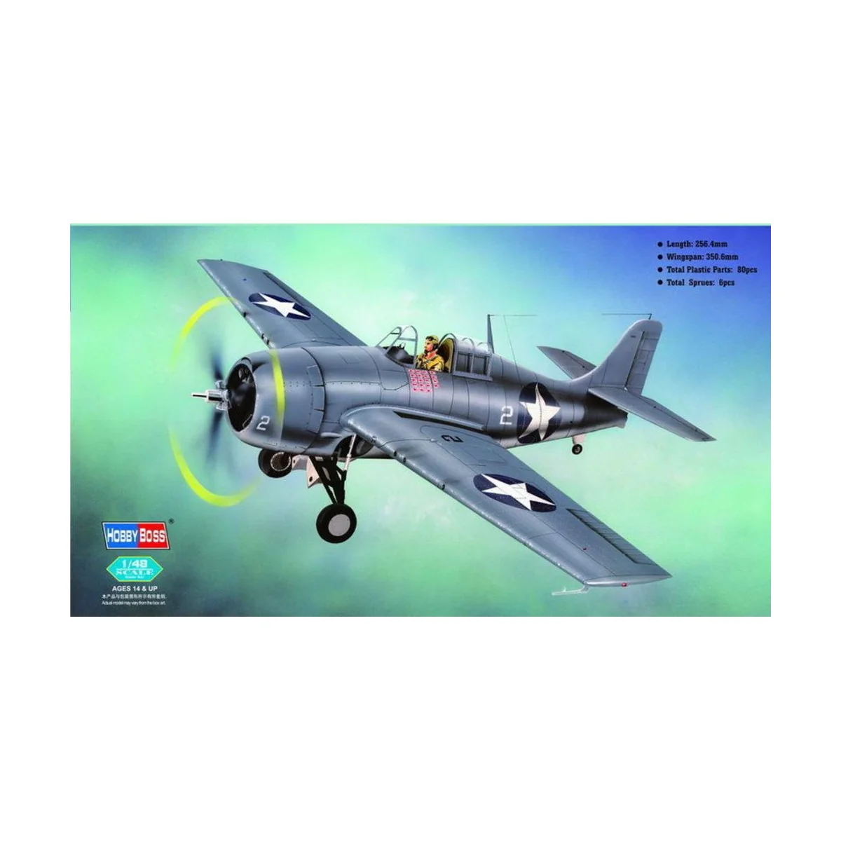 F4F-4 Wildcat Fighter - Hobby Boss 80328
