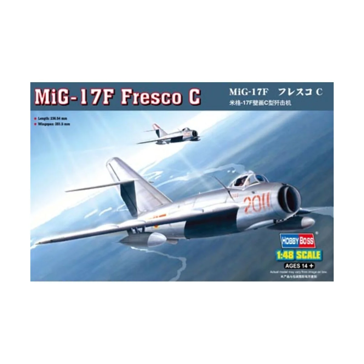 MiG-17F Fresco C - Hobby Boss 80334