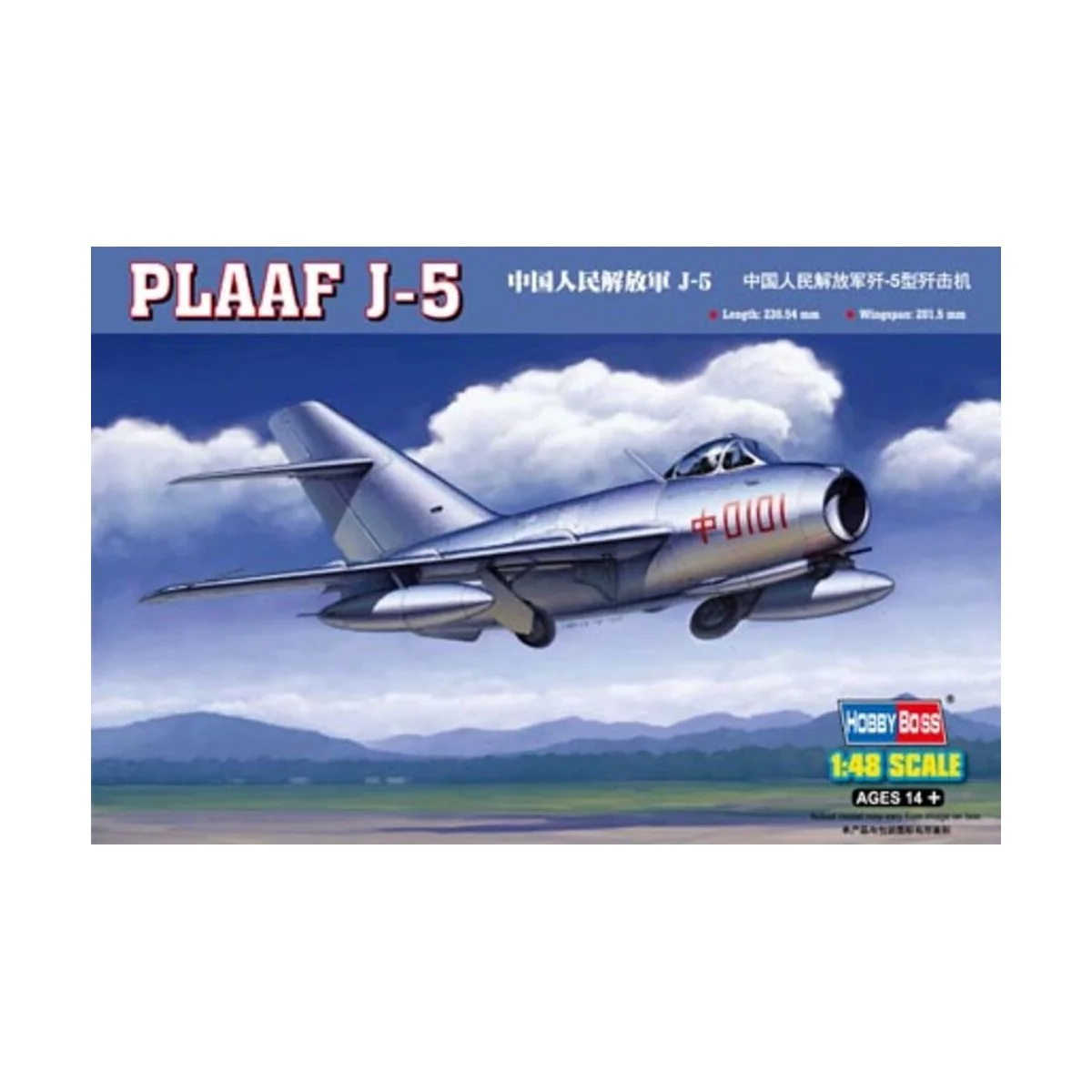 PLAAF J-5 Chinesische Volksarmee - Hobby Boss 80335