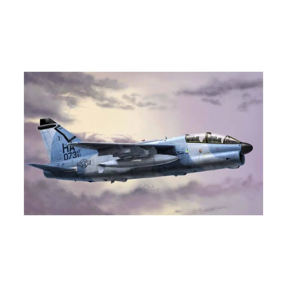 A-7K Corsair II, 1/48 - Hobby Boss 80347 A-7K Corsair II, 1/48 - Hobby Boss 80347