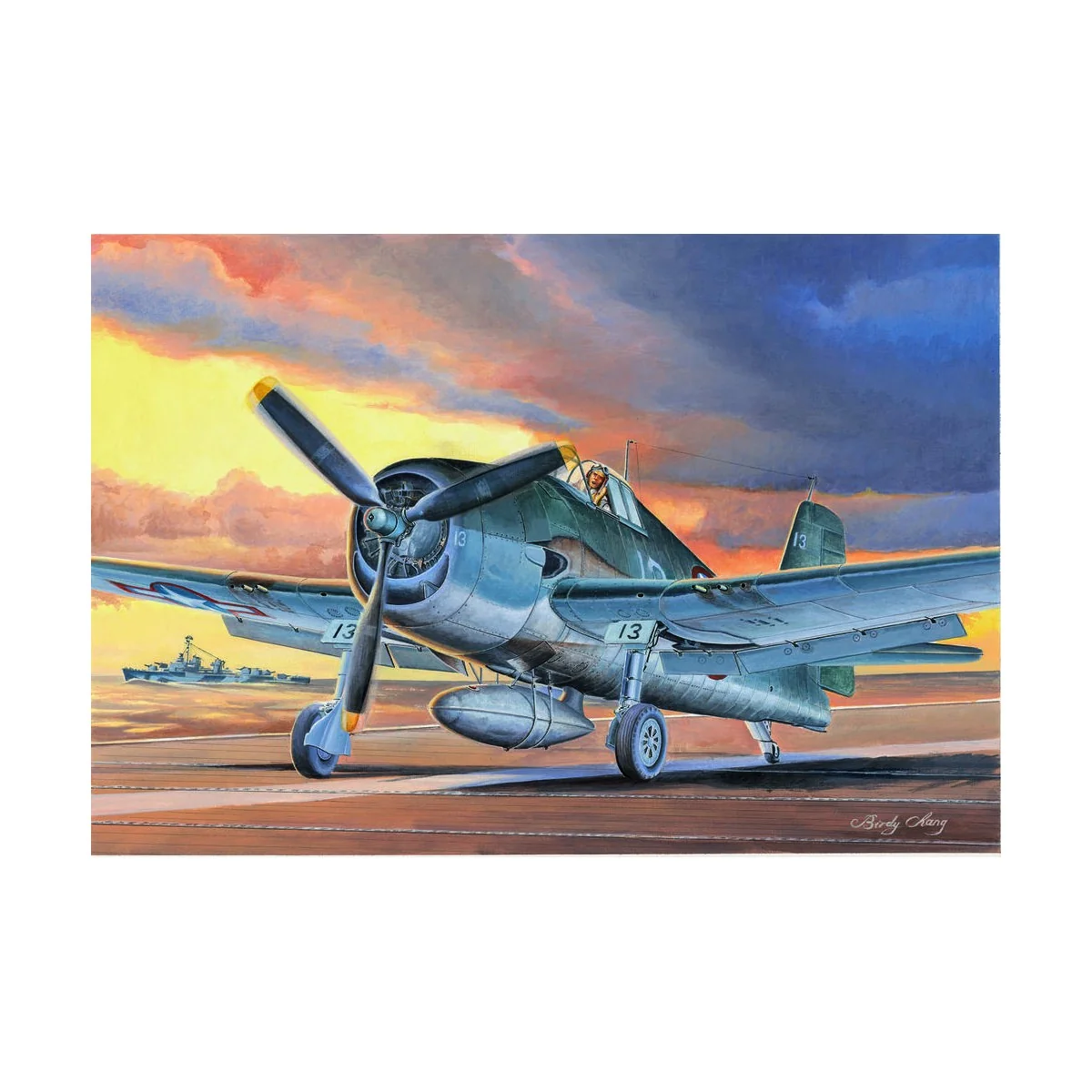 F6F-3 Hellcat Late Version, 1/48 - Hobby Boss 80359
