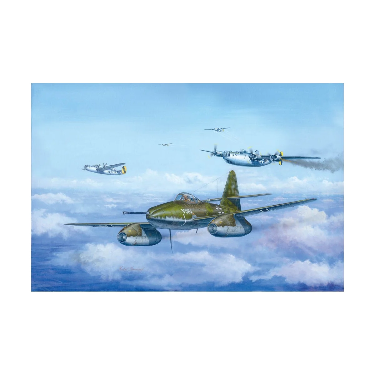 Messerschmitt Me 262 A-1a/U4 - Hobby Boss 80372