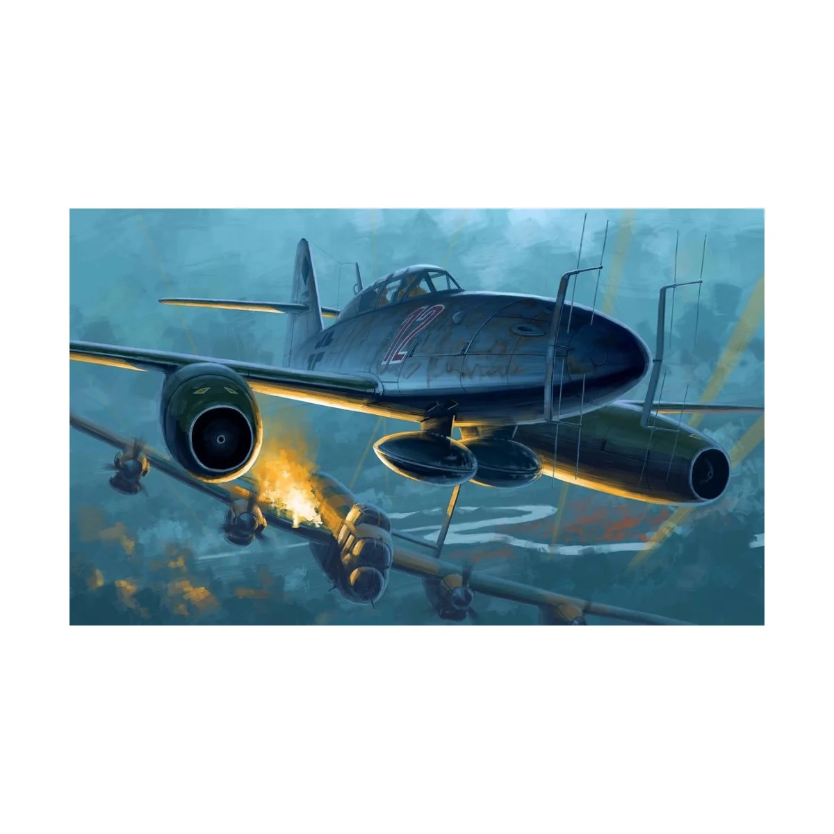 Me 262 B-1a/U1, 1/48 - Hobby Boss 80379 Me 262 B-1a/U1, 1/48 - Hobby Boss 80379