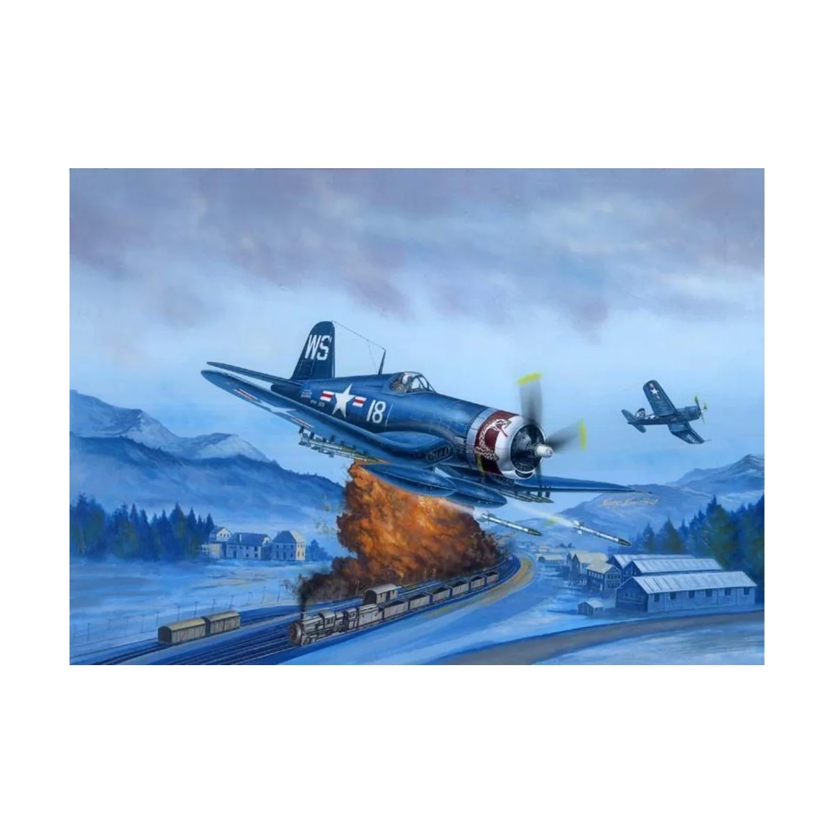 F4U-4 Corsair Late version - Hobby Boss 80387