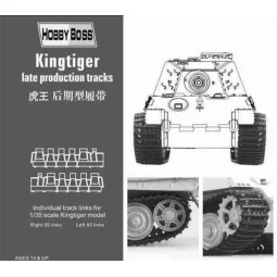 Kingtiger late production tracks - Hobby Boss 81002