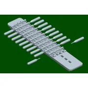 Soviet T-35 Heavy Tank Track Links, 1/35 - Hobby Boss 81011 Soviet T-35 Heavy Tank Track Links, 1/35 - Hobby Boss 81011