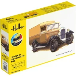STARTER KIT Citroen C4 Fourgonnette 1928, 1/24 - Heller 56703