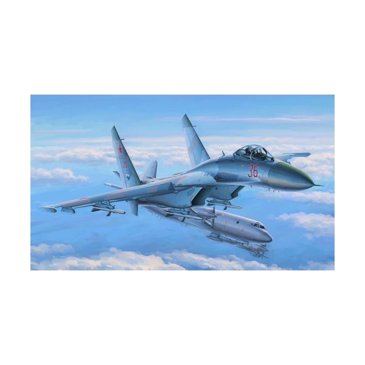 Su-27 Flanker Early, 1/48 - Hobby Boss 81712 Su-27 Flanker Early, 1/48 - Hobby Boss 81712