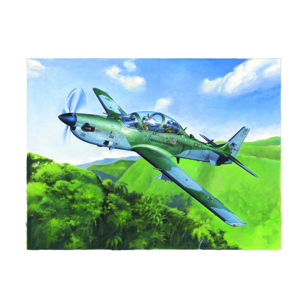 Brazilian EMB314 Super Tucano, 1/48 - Hobby Boss 81727 Brazilian EMB314 Super Tucano, 1/48 - Hobby Boss 81727