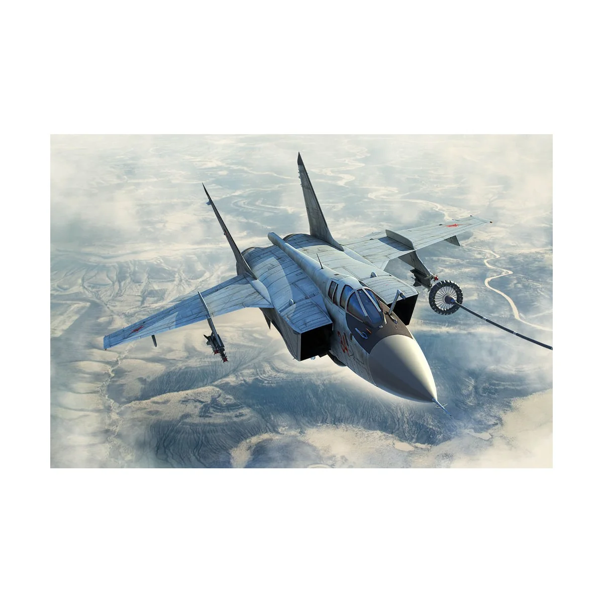 Russian MiG-31B/BM Foxhound, 1/48 - Hobby Boss 81754