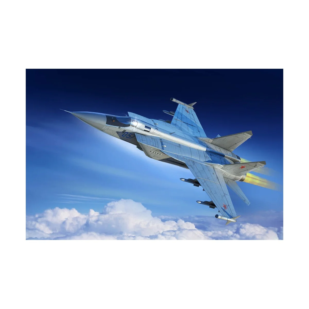 Russian MiG-31M Foxhound, 1/48 - Hobby Boss 81755