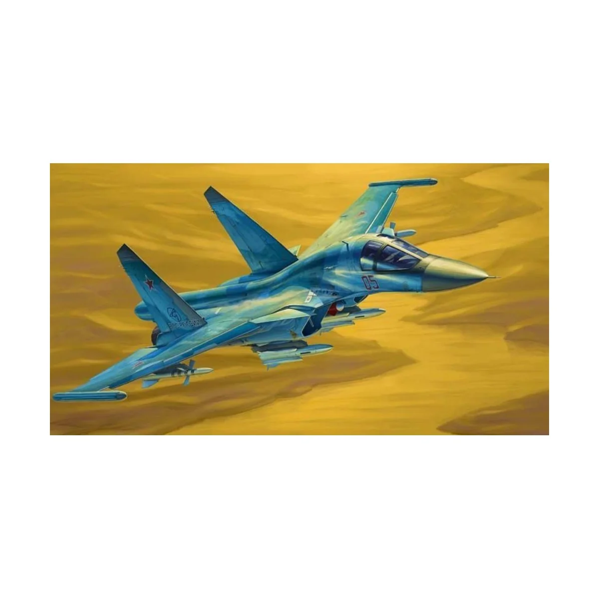 Russian Su-34 Fullback Fighter-Bomber, 1/48 - Hobby Boss 81756 Russian Su-34 Fullback Fighter-Bomber, 1/48 - Hobby Boss 81756