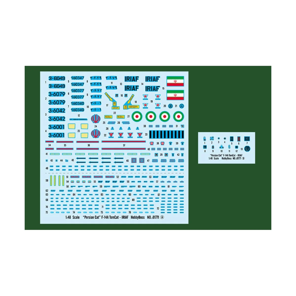 Persian Cat F-14A TomCat-IRIAF - Hobby Boss 81771