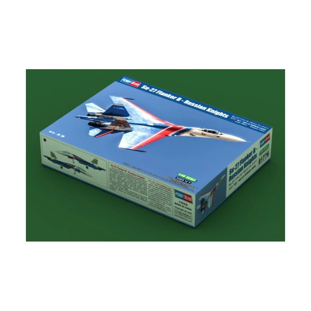 Su-27 Flanker B - Russian Knights Aerobatic Team, 1/48 - Hobby Boss...