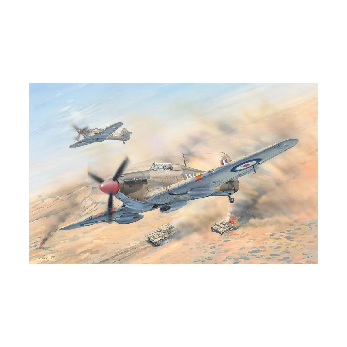HURRICANE Mk.?D/TROP, 1/48 - Hobby Boss 81780