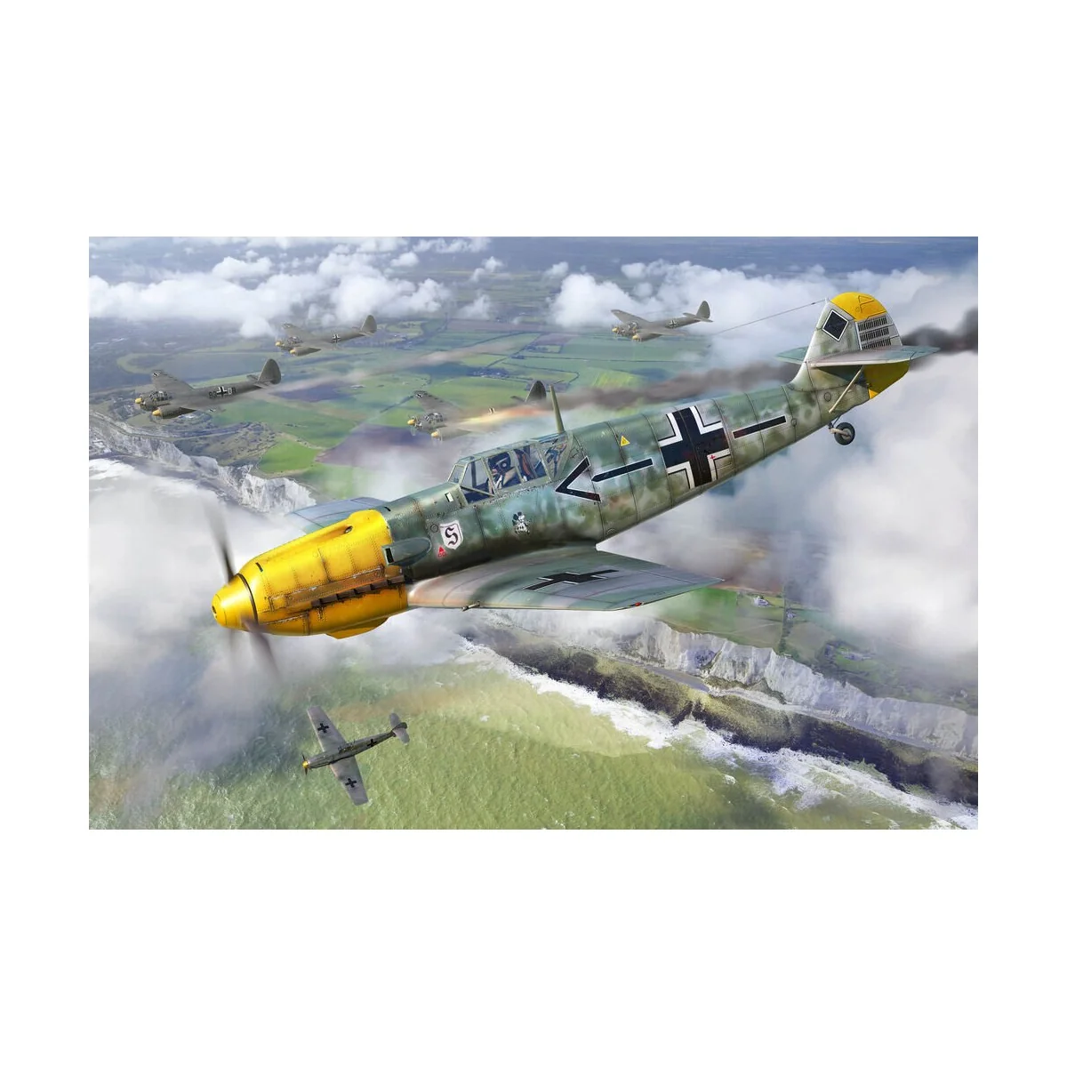 Messerschmitt Bf109E-4, 1/48 - Hobby Boss 81792