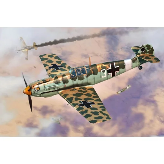 Messerschmitt Bf109E-4/TROP, 1/48 - Hobby Boss 81793