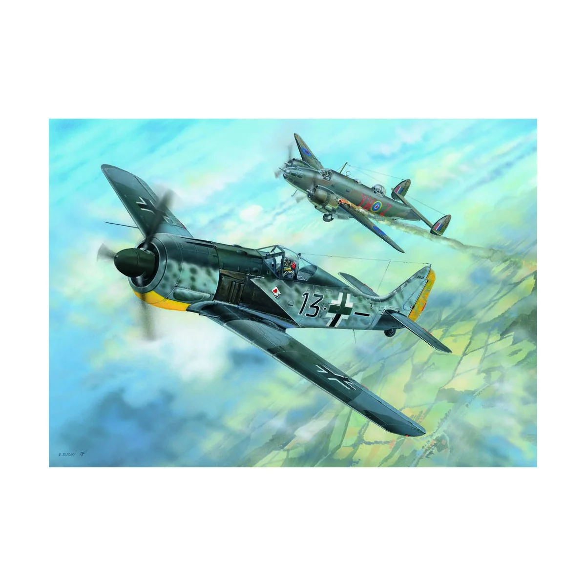 Focke Wulf FW 190A-5, 1/18 - Hobby Boss 81802